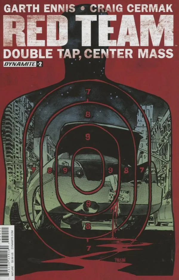 Cover of Garth Ennis' Red Team: Double Tap, Center Mass #2