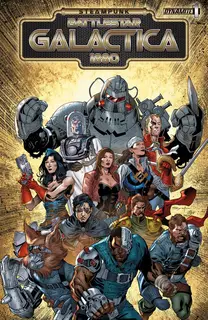 Cover of Steampunk Battlestar Galactica 1880 #1