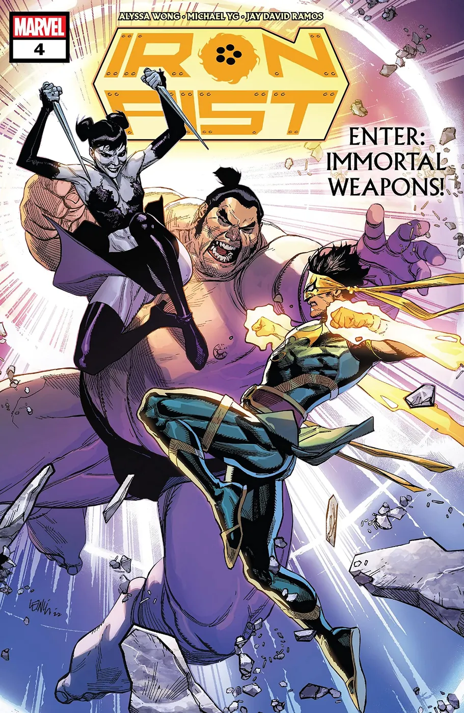 Cover of Iron Fist #4