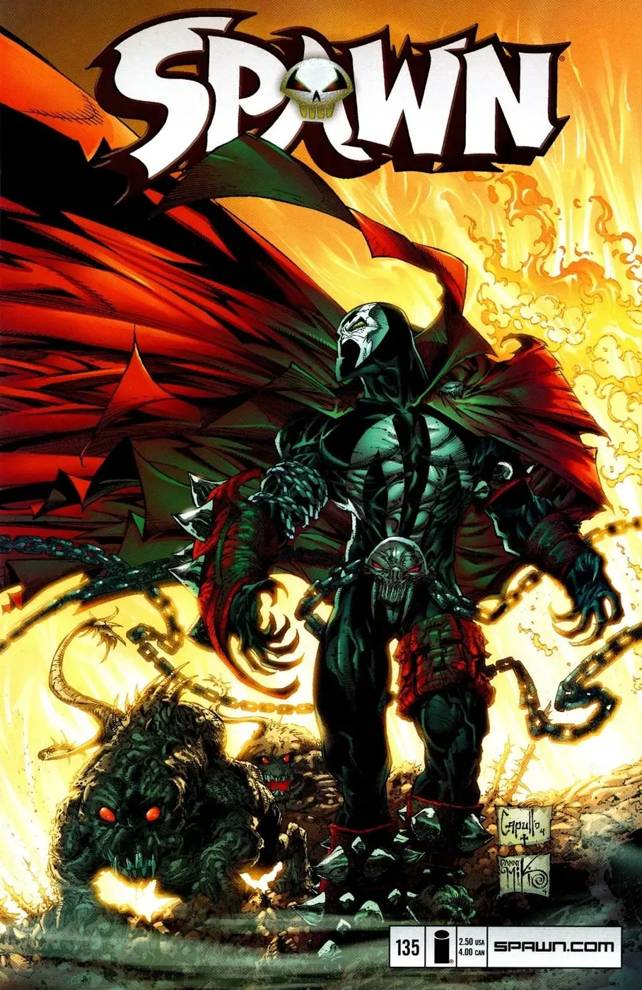 Cover of Spawn #135