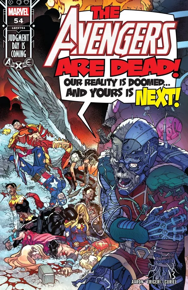 Cover of Avengers #54 (754)