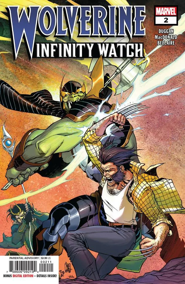 Cover of Wolverine: Infinity Watch #2
