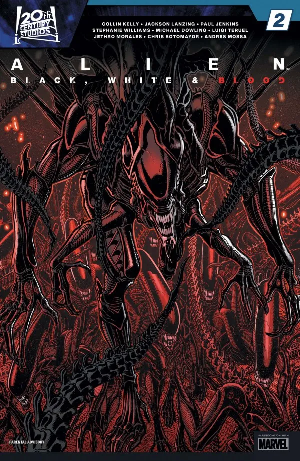 Cover of Alien: Black, White & Blood #2