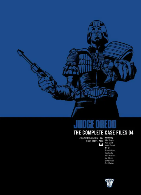 Cover of Judge Dredd: The Complete Case Files #4
