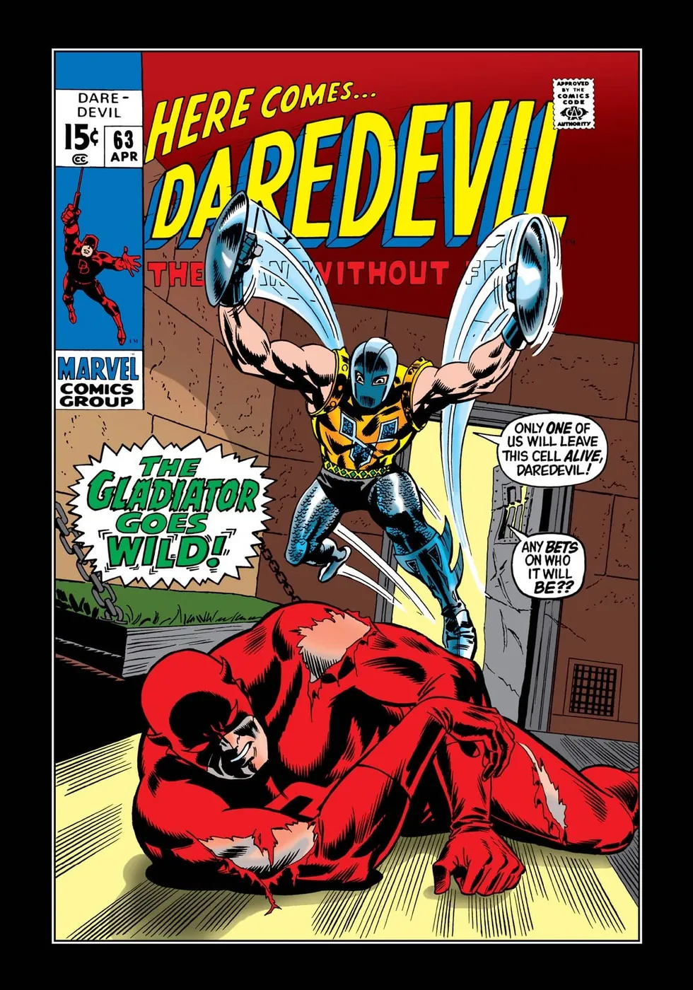 Cover of Daredevil #63