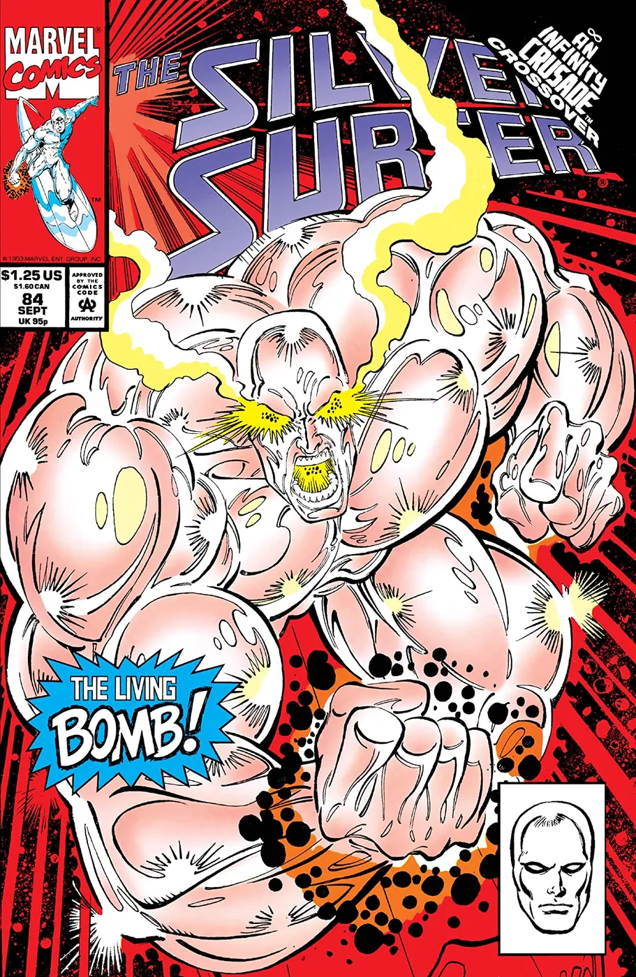 Cover of Silver Surfer #84