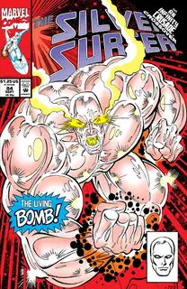 Cover of Silver Surfer #84