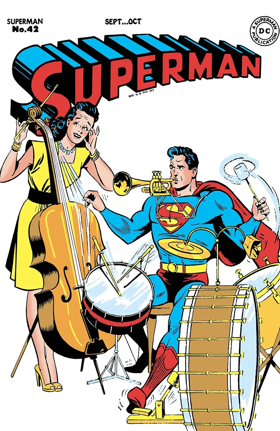 Cover of Superman #42