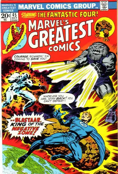 Cover of Marvel's Greatest Comics #45
