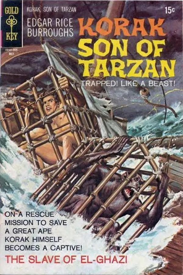 Cover of Edgar Rice Burroughs Korak, Son of Tarzan #35