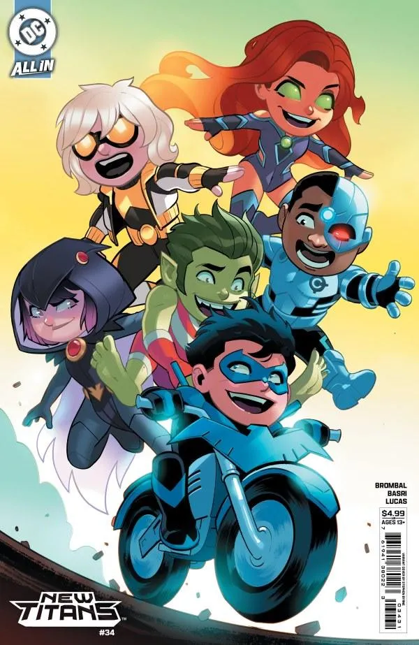 Cover of New Titans #34