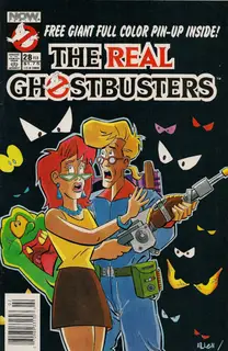 Cover of The Real Ghostbusters #28