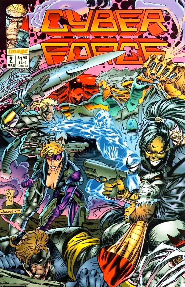 Cover of Cyberforce #2