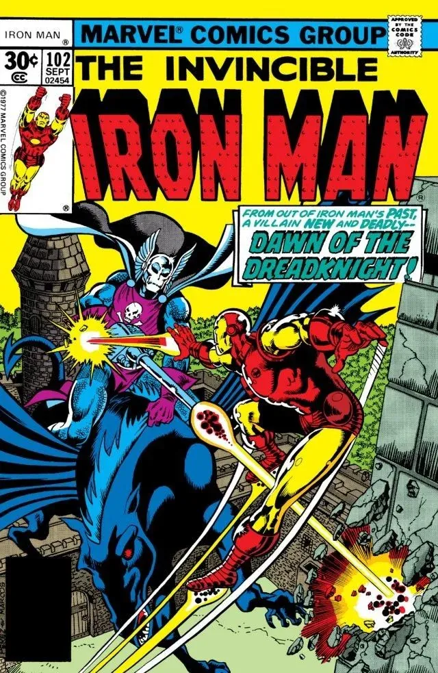 Cover of Iron Man #102