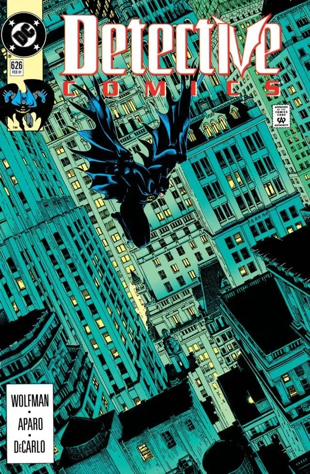 Cover of Detective Comics #626