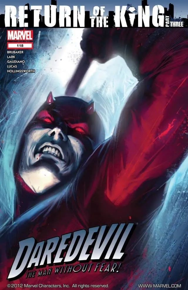 Cover of Daredevil #118