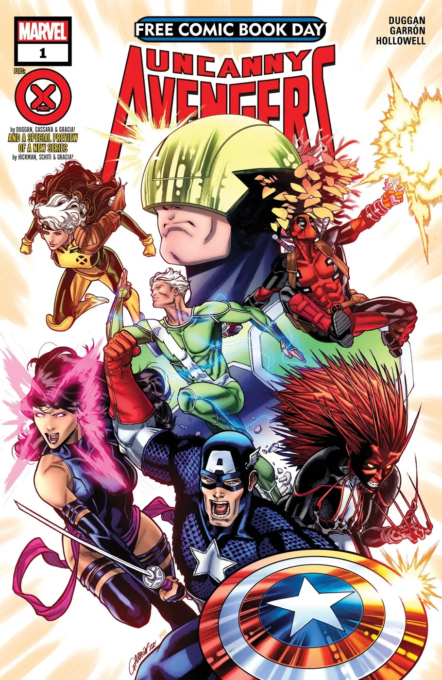 Cover of Free Comic Book Day 2023: Avengers / X-Men #1