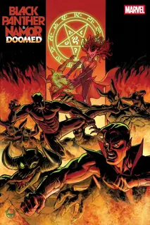 Cover of Black Panther / Namor: Doomed #2