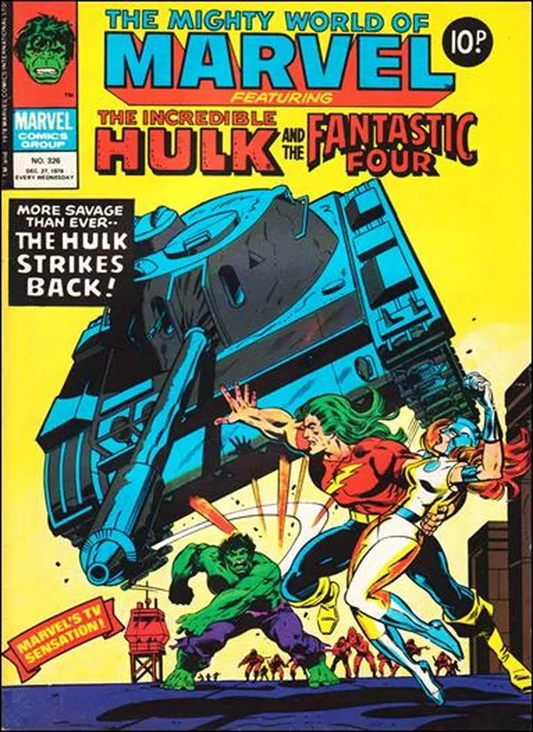 Cover of The Mighty World of Marvel #326