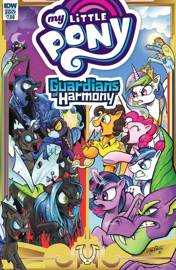 Cover of My Little Pony Annual #2017
