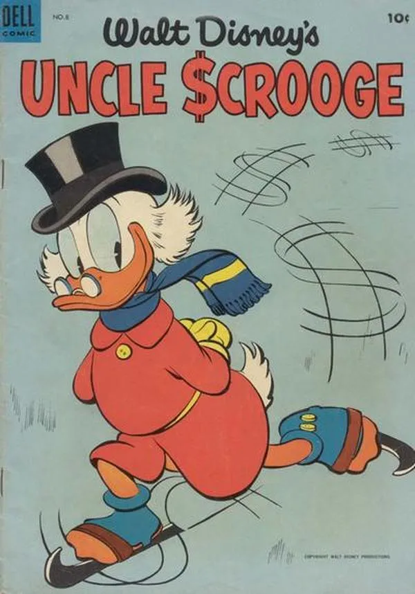 Cover of Walt Disney's Uncle Scrooge #8