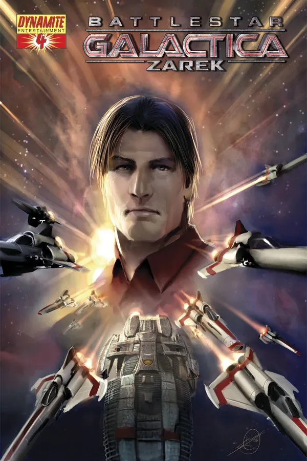 Cover of Battlestar Galactica Zarek #4