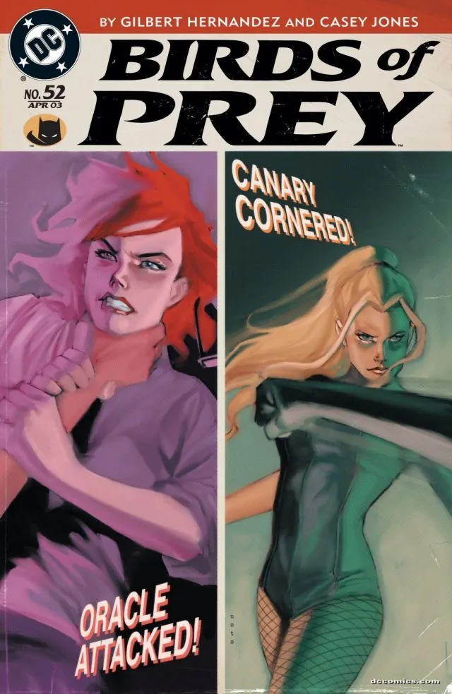 Cover of Birds of Prey #52