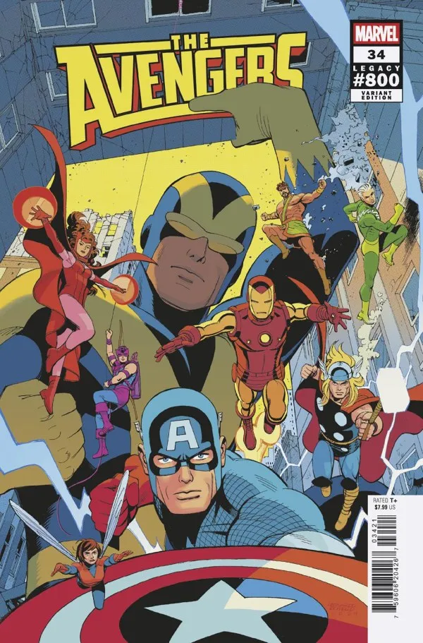 Cover of Avengers #34 (800)