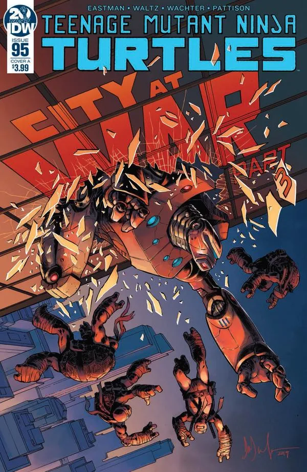 Cover of Teenage Mutant Ninja Turtles #95