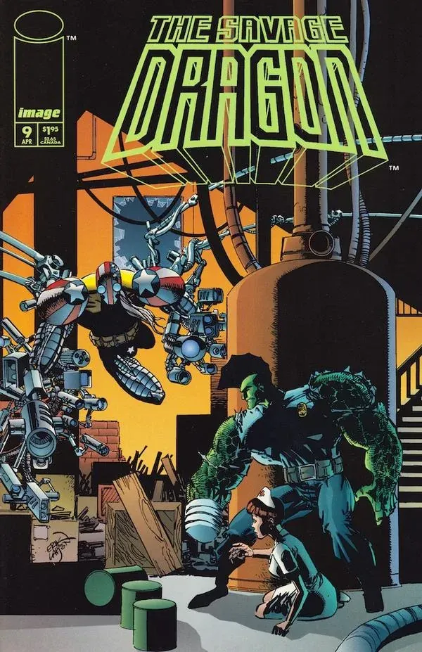 Cover of Savage Dragon #9