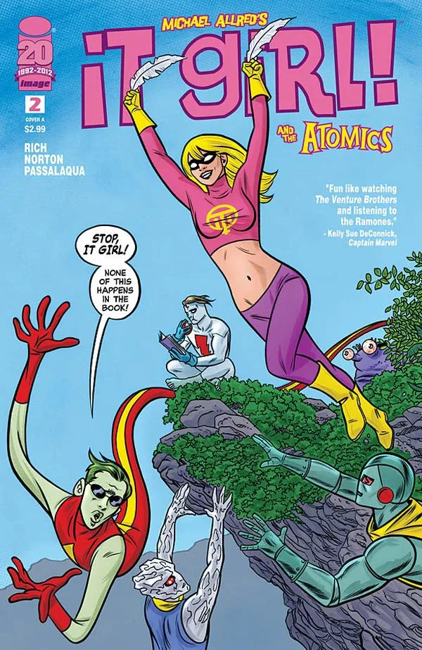 Cover of It Girl! and the Atomics #2