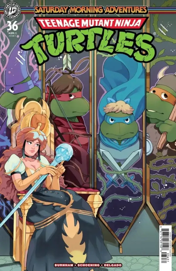 Cover of Teenage Mutant Ninja Turtles: Saturday Morning Adventures #36