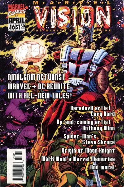 Cover of Marvel Vision #16