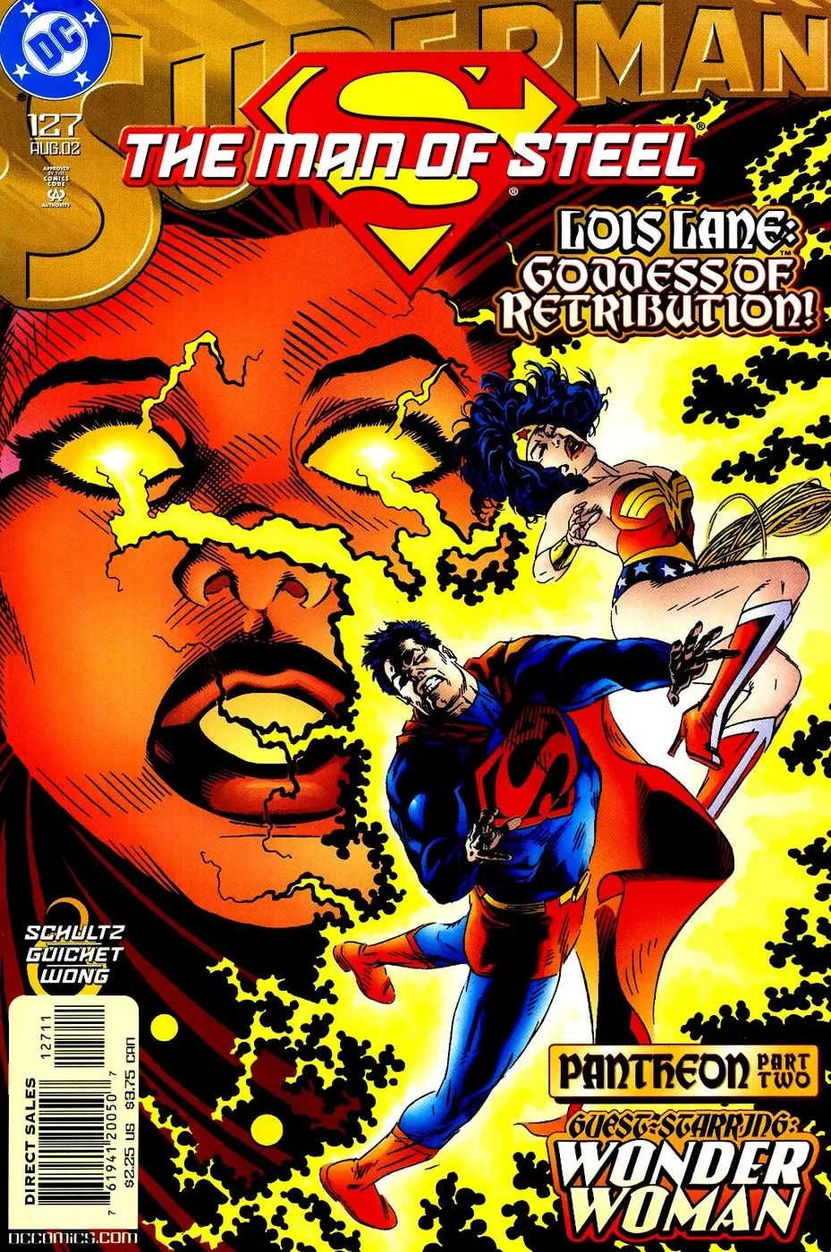 Cover of Superman: The Man of Steel #127