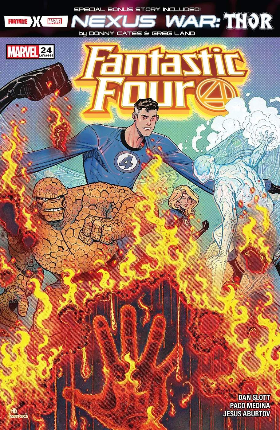 Cover of Fantastic Four #24 (669)