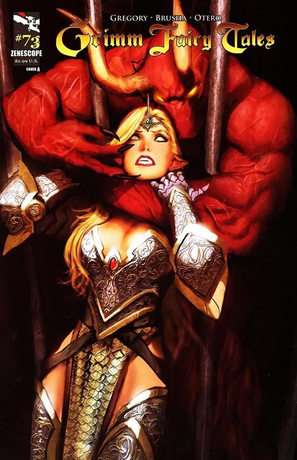Cover of Grimm Fairy Tales #73