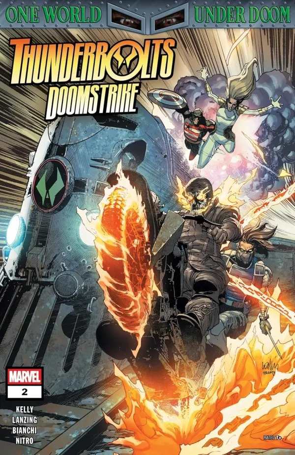 Cover of Thunderbolts: Doomstrike #2