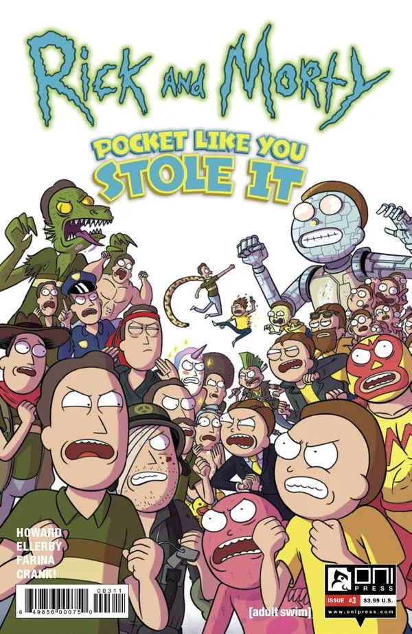 Cover of Rick and Morty: Pocket Like You Stole It #3