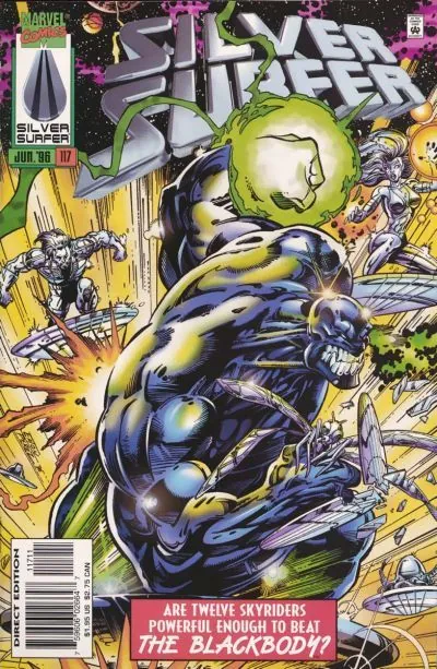 Cover of Silver Surfer #117