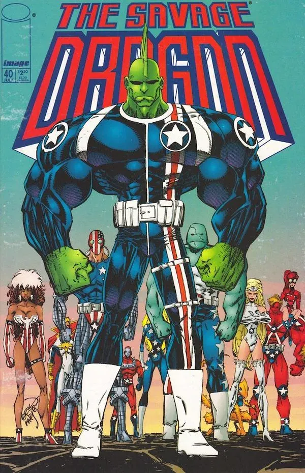 Cover of Savage Dragon #40