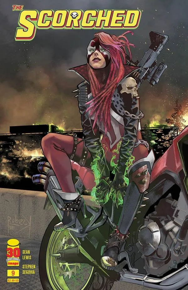 Cover of The Scorched #9