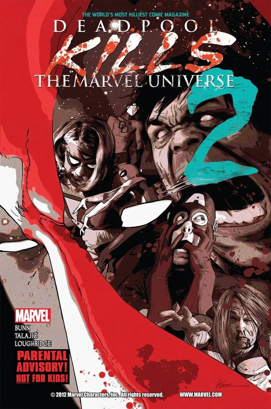 Cover of Deadpool Kills the Marvel Universe #2