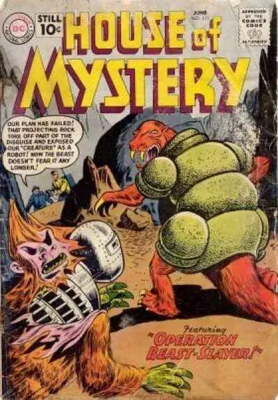 Cover of House of Mystery #111