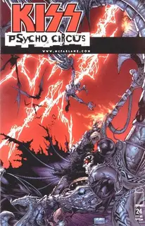 Cover of Kiss: Psycho Circus #24