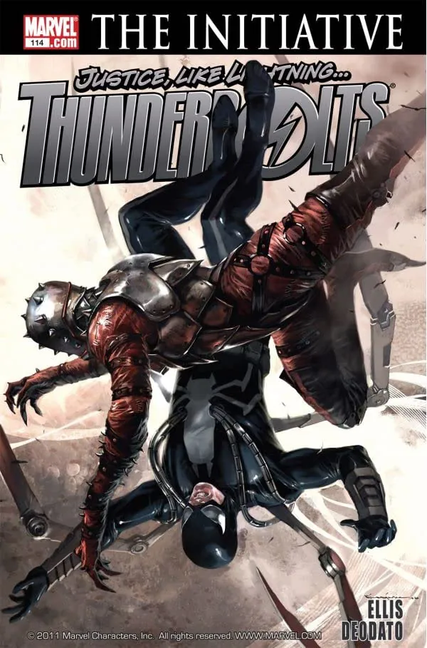 Cover of Thunderbolts #114