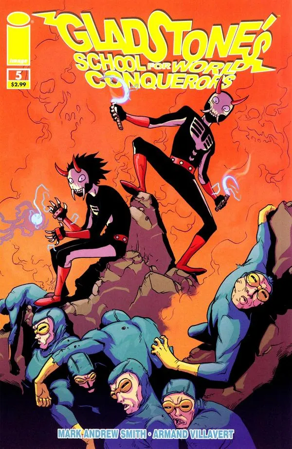Cover of Gladstone's School for World Conquerors #5