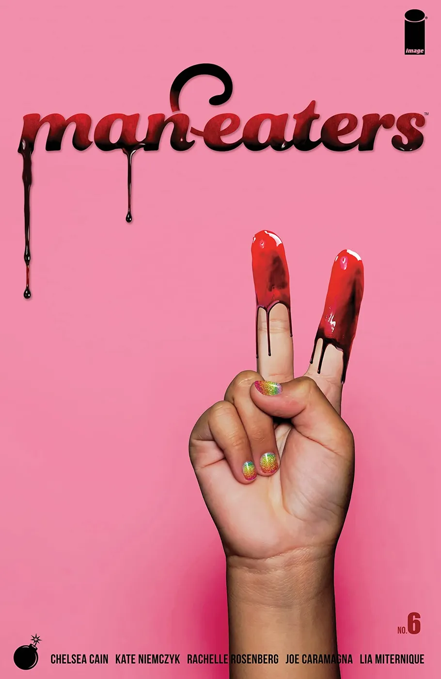 Cover of Man-Eaters #6