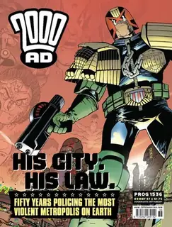 Cover of 2000 AD #1536