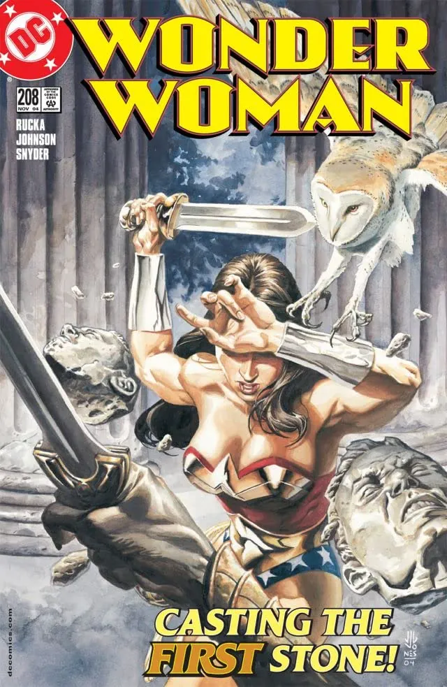 Cover of Wonder Woman #208