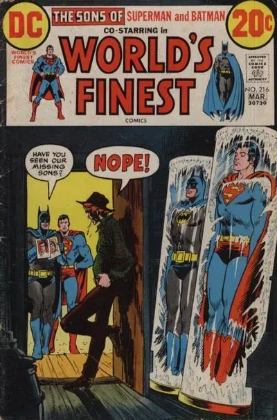 Cover of World's Finest Comics #216
